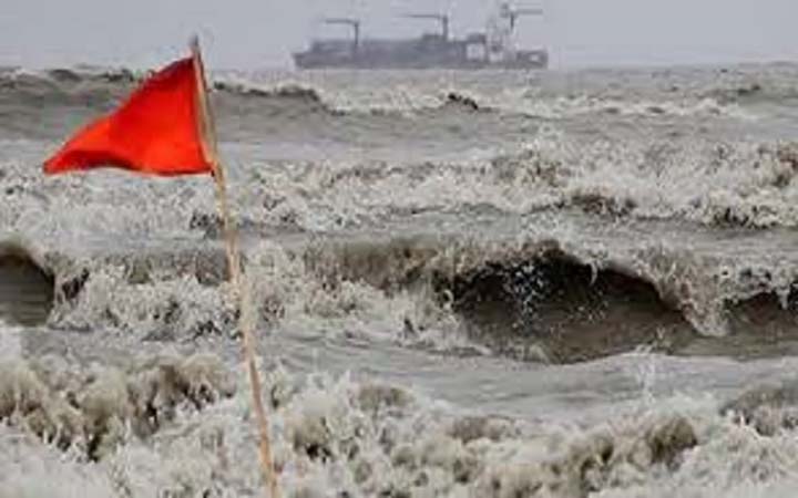 নদীবন্দর সমূহে এক নম্বর সতর্ক সংকেত